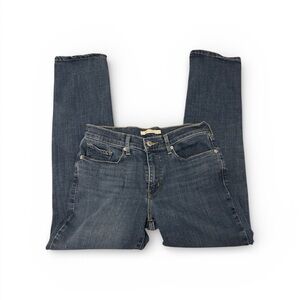 Levi's Dark Blue Straight Leg Women's Jeans